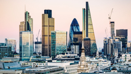 Skyscrapers in City of London